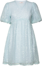 Scarlett Dress Dresses Sequin Dresses Blå A-View*Betinget Tilbud