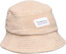 Kids Terry Bucket Hat - Gots/Vegan Accessories Headwear Hats Bucket Hats Beige Knowledge Cotton Apparel