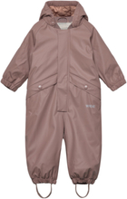 Thermo Rainsuit Aiko Outerwear Coveralls Rainwear Coveralls Pink Wheat