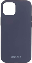 ONSALA Mobilskal Silikon Cobalt Blue iPhone 13