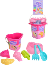 Androni Heart Bucket Set Sweet Dreams Toys Outdoor Toys Sand Toys Multi/patterned Simba Toys
