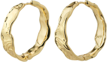 Julita Recycled Hoop Earrings Accessories Jewellery Earrings Hoops Gold Pilgrim