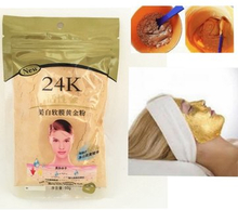 24K Active Gold Facial Mask Powder Spa For Moisturizing Anti-Aging Whitening