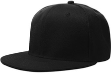 55.8cm Men Women Plain Fitted Cap Solid Flat Blank Color Baseball Hat