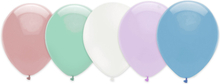 Ballonger Pastell Flerfärgade - 100-pack