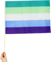 Flagga Pride Gay på Pinne