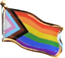 Pinflagga Pride Progress