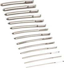 PenisPlug: 14-Piece Dilator Set, 4 - 17 mm