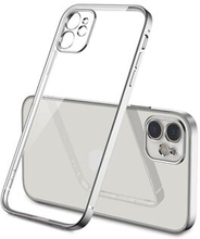 GKK Electroplating Frame Soft TPU Phone Case for iPhone 12
