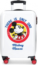 Disney kinderkoffer Mickey Magic 55 cm ABS 33 liter wit/rood