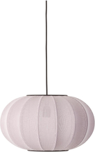 Knit-Wit 45 Oval Pendant Home Lighting Lamps Ceiling Lamps Pendant Lamps Pink Made By Hand