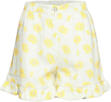 Mira Shorts Bottoms Shorts Casual Shorts Yellow Helmstedt