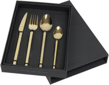 Bestik 'Tvis' Home Tableware Cutlery Cutlery Set Gold Broste Copenhagen
