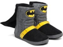 DC Comics Batman Caped Uniform Slippers - S-M