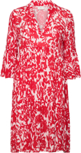 Kaellen Amber Dress Dresses Summer Dresses Rød Kaffe*Betinget Tilbud