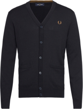 Classic Cardigan Tops Knitwear Cardigans Navy Fred Perry