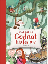 Carlsens godnathistorier - med læsebånd - Indbundet