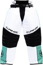 Unihoc Goalie Pant Keeper Turquoise/White SR XS