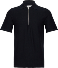 Cfkarl Ss Polo Knit Tops Knitwear Short Sleeve Knitted Polos Navy Casual Friday