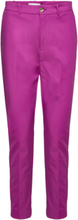 Skinny Suit Trousers Bottoms Trousers Slim Fit Trousers Purple Mango