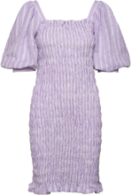 Rikka Stripe Dress Dresses Bodycon Dresses Lilla A-View*Betinget Tilbud
