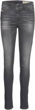 Slandy L.32 Trousers Skinny Jeans Grå Diesel Women*Betinget Tilbud