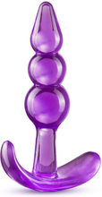 B Yours Triple Bead Anal Plug Purple Mini analplugg