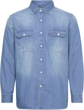 Jackson Worker Franklin Light Skjorte Uformell Blå LEVI´S Men*Betinget Tilbud