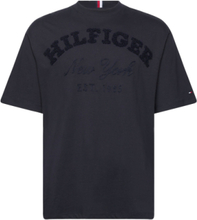 Monotype High Arch Tee Tops T-Kortærmet Skjorte Navy Tommy Hilfiger