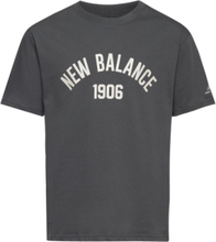 Nb Essentials Varisty Tee Sport T-Kortærmet Skjorte Grey New Balance