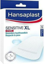 Hansaplast Sensitive XL 6x7 cm Förband 5-pack