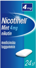 Nicotinell Mint, medicinskt tuggummi 4 mg 24 st