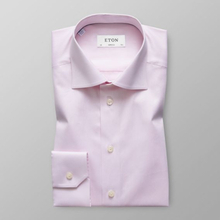Eton Super Slim fit Rosa skjorta - Signature twill