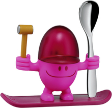 WMF - Mcegg eggeglass med skje for barn rosa