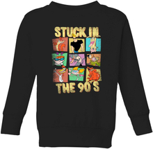 Cartoon Network Stuck In The 90s Kids' Sweatshirt - Black - 3-4 Years - Black