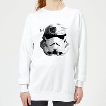 Star Wars Command Stormtrooper Death Star Women's Sweatshirt - White - S
