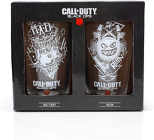Call of Duty Two Pack of Glasses in a Presentation Box