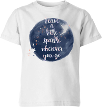 Disney Leave A Little Sparkle Kids' T-Shirt - White - 3-4 Years