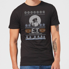 E.T. the Extra-Terrestrial Christmas Men's T-Shirt - Black - M