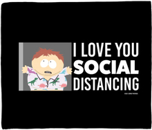 South Park I Love You Social Distancing Fleece Blanket - M