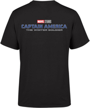 Marvel 10 Year Anniversary Captain America The Winter Soldier Men's T-Shirt - Black - S