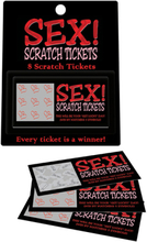 Kheper Games SEX! Scratch Tickets Skrabekort