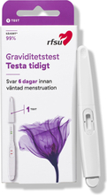 RFSU Graviditetstest Testa Tidigt 1st Tidlig graviditetstest 1-pak