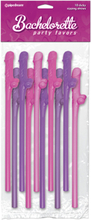 Pipedream Bachelorette Party Favors Dicky Sipping Straws Pin Snopp