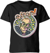 Elton John Star Kids' T-Shirt - Black - 3-4 Years