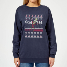 Rick and Morty Ooh Wee Women's Christmas Jumper - Navy - S