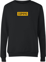 COPA90 Everyday - Black/Orange/Black Women's Sweatshirt - Black - 5XL - Black