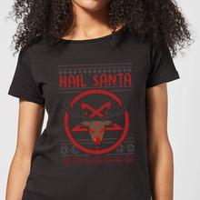 Hail Santa Women's T-Shirt - Black - 5XL - Black