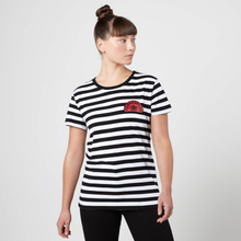 Stranger Things Demogorgon 1983 Women's T-Shirt - Black Striped - S - Black Striped
