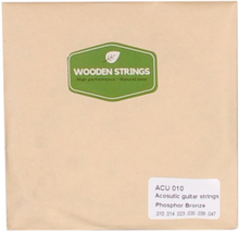 Wooden strings ACU010 gitarstrenger i stål, 010-048